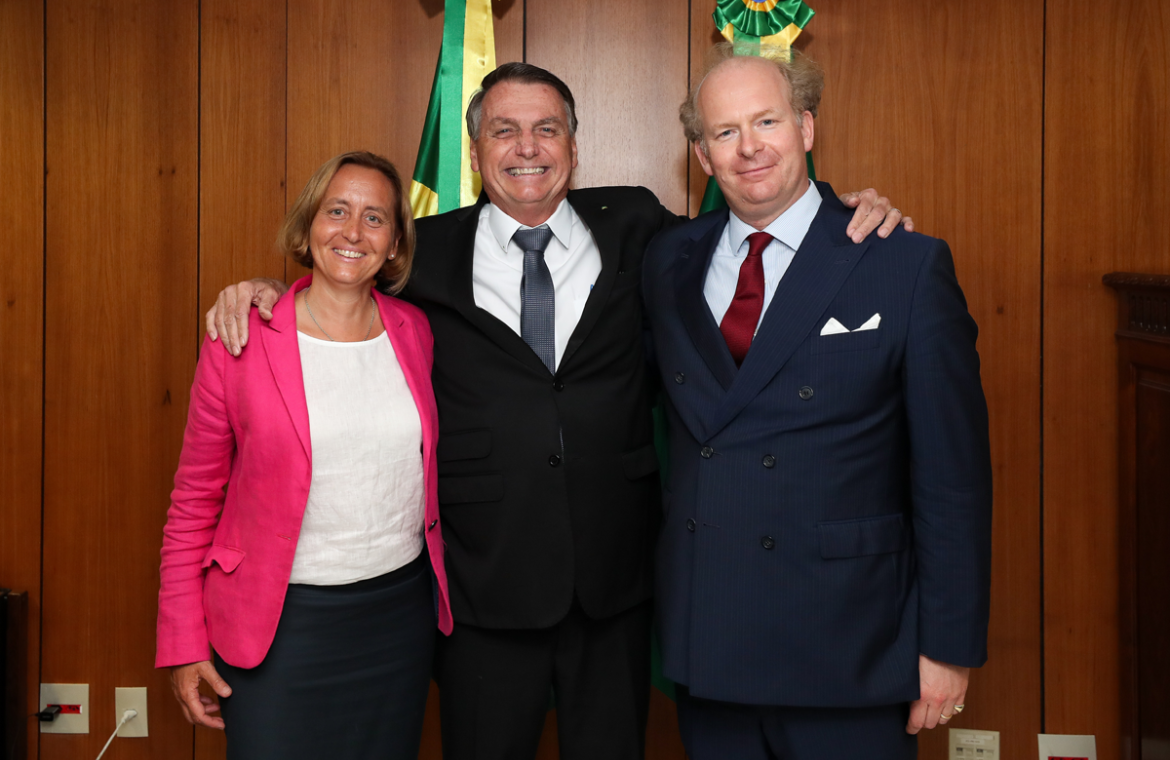 Přátelské setkání s prezidentem Brazílie Jairem Bolsonarem
